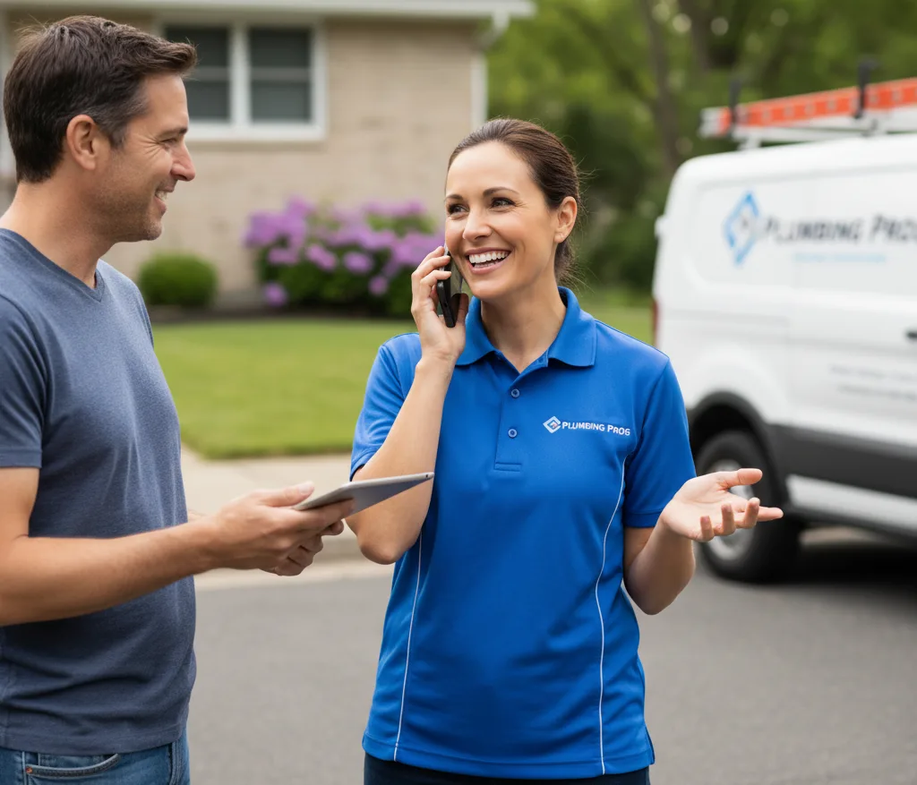 Grant Plumbing customer support in Hubert